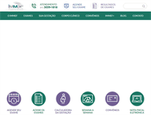 Tablet Screenshot of immef.com.br